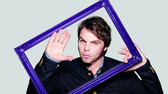 Gaz Coombes in a photo frame