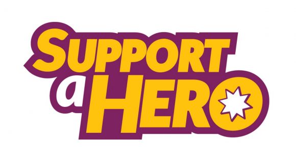 Support a Hero logo