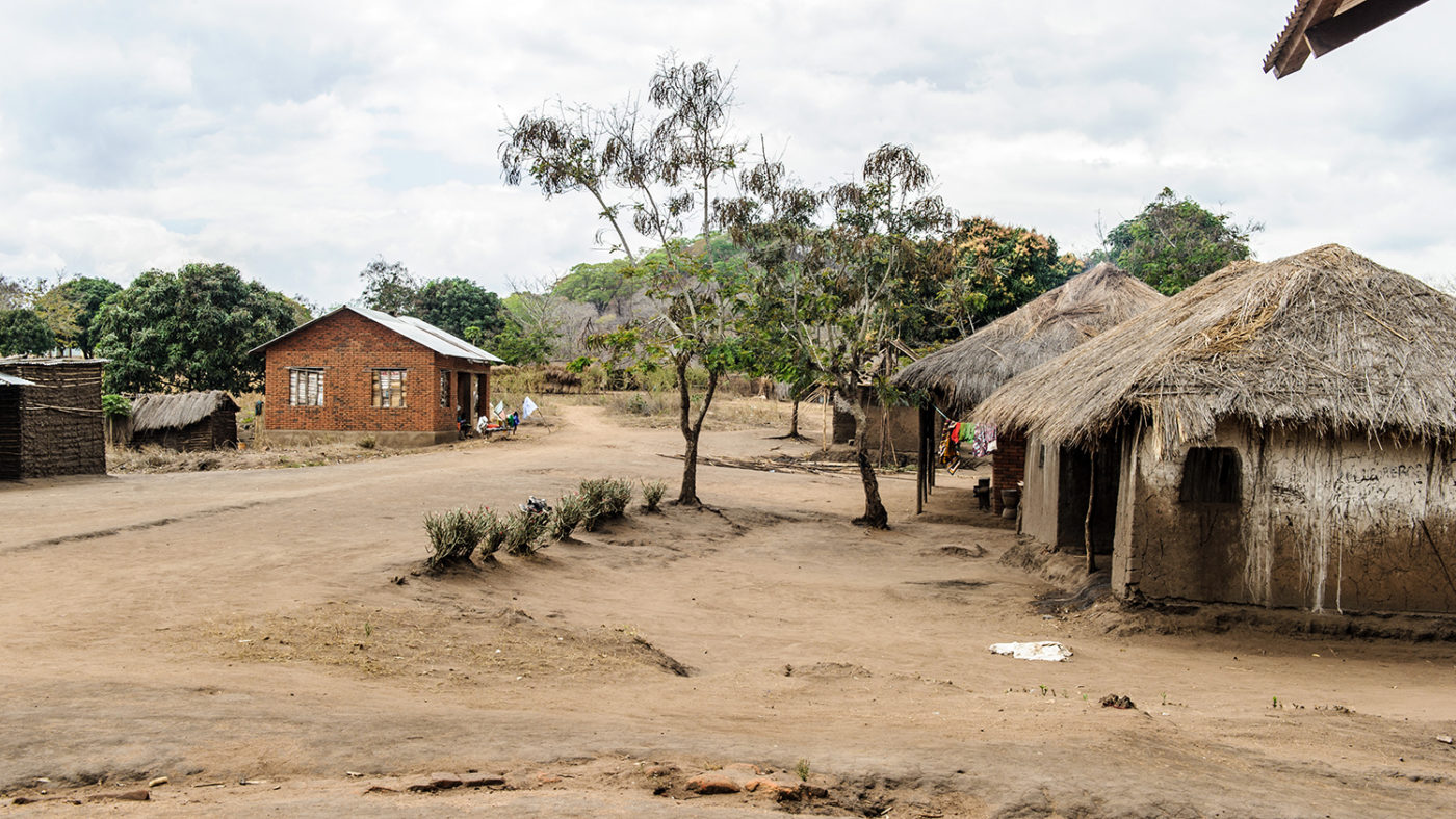 A remote village in Tanzania.