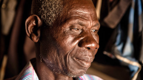 A close-up of Akwasi's face.