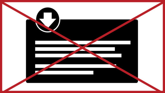 A box with a black background. The image has a red cross through it to indicate it is incorrect.