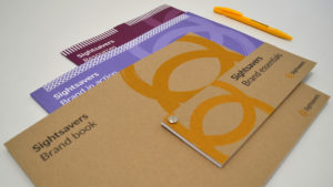 An image showing the contents of the Sightsavers brand toolkit.