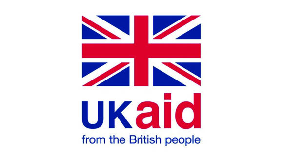 UK Aid logo.