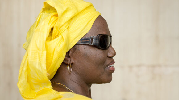 A side profile of Seynabou.