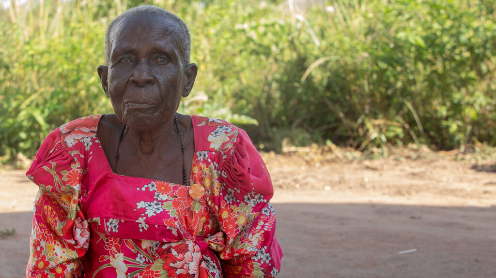 Apolot after her cataract surgery.