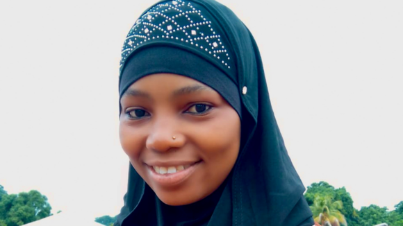 Sadah Fofanah smiling.