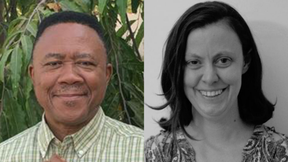 Portrait pictures of Sightsavers' researchers.